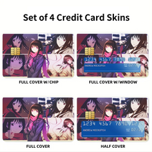 Load image into Gallery viewer, Noragami Hiyori Iki, Noragami Credit Card Skins (4-in-1 Pack)