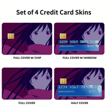 Load image into Gallery viewer, Noragami Hiyori Iki, Noragami Credit Card Skins (4-in-1 Pack)