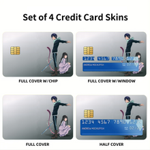 Load image into Gallery viewer, Noragami Yato, Hiyori Iki, Noragami Credit Card Skins (4-in-1 Pack)
