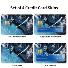 Load image into Gallery viewer, Noragami Yato, Noragami Credit Card Skins (4-in-1 Pack)