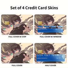 Load image into Gallery viewer, Noragami Yato, Noragami Credit Card Skins (4-in-1 Pack)