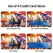 Load image into Gallery viewer, Noragami Yato, Yukine, Hiyori Iki, Noragami Credit Card Skins (4-in-1 Pack)