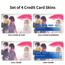 Load image into Gallery viewer, Noragami Yato, Yukine, Hiyori Iki, Noragami Credit Card Skins (4-in-1 Pack)