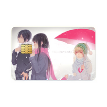 Load image into Gallery viewer, Noragami Yato, Yukine, Hiyori Iki, Noragami Credit Card Skins (4-in-1 Pack)