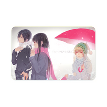 Load image into Gallery viewer, Noragami Yato, Yukine, Hiyori Iki, Noragami Credit Card Skins (4-in-1 Pack)