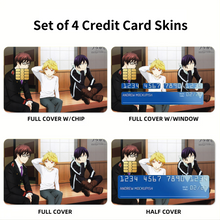 Load image into Gallery viewer, Noragami Yato, Yukine, Kazuma, Noragami Credit Card Skins (4-in-1 Pack)