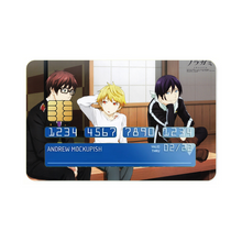 Load image into Gallery viewer, Noragami Yato, Yukine, Kazuma, Noragami Credit Card Skins (4-in-1 Pack)