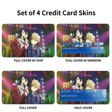 Load image into Gallery viewer, Noragami Yato, Yukine, Noragami Credit Card Skins (4-in-1 Pack)