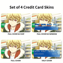 Load image into Gallery viewer, Noragami Yukine, Noragami Credit Card Skins (4-in-1 Pack)