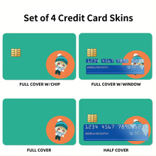 Load image into Gallery viewer, Noragami Yukine, Noragami Credit Card Skins (4-in-1 Pack)
