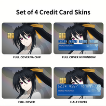 Load image into Gallery viewer, Normal Akeno Himejima Credit Card Skins (4-in-1 Pack)