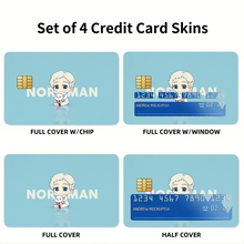 Load image into Gallery viewer, Norman Credit Card Skins (4-in-1 Pack)