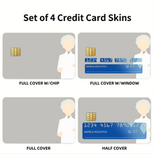 Load image into Gallery viewer, Norman from Yakusoku no Neverland Credit Card Skins (4-in-1 Pack)