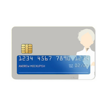 Load image into Gallery viewer, Norman from Yakusoku no Neverland Credit Card Skins (4-in-1 Pack)