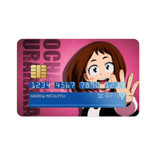 Load image into Gallery viewer, Ochako Credit Card Skins (4-in-1 Pack)