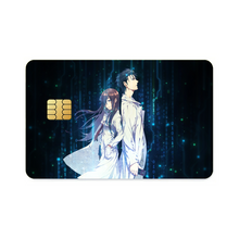Load image into Gallery viewer, Okabe and Kurisu Credit Card Skins (4-in-1 Pack)
