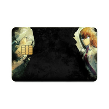 Load image into Gallery viewer, Okabe and Kurisu Credit Card Skins (4-in-1 Pack)