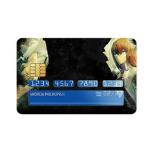 Load image into Gallery viewer, Okabe and Kurisu Credit Card Skins (4-in-1 Pack)