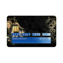 Load image into Gallery viewer, Okabe and Kurisu Credit Card Skins (4-in-1 Pack)