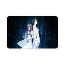Load image into Gallery viewer, Okabe and Kurisu Credit Card Skins (4-in-1 Pack)