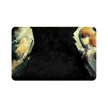 Load image into Gallery viewer, Okabe and Kurisu Credit Card Skins (4-in-1 Pack)