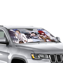 Load image into Gallery viewer, Okabe, Kurisu & Mayuri Car Sunshade