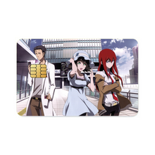 Load image into Gallery viewer, Okabe, Kurisu & Mayuri Credit Card Skins (4-in-1 Pack)