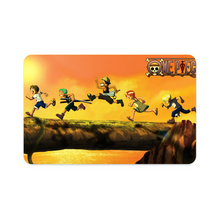 Load image into Gallery viewer, One Piece Monkey D. Luffy, Roronoa Zoro, Sanji, Nami, Usopp Credit Card Skins (4-in-1 Pack)