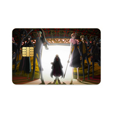 Load image into Gallery viewer, One Piece Monkey D. Luffy, Roronoa Zoro, Sanji, Nico Robin, Nami Credit Card Skins (4-in-1 Pack)