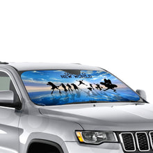 Load image into Gallery viewer, One Piece Monkey D. Luffy, Roronoa Zoro, Sanji, Nico Robin, Tony Tony Chopper  Car Sunshade