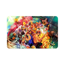 Load image into Gallery viewer, One Piece Monkey D. Luffy, Roronoa Zoro, Sanji, Nico Robin, Tony Tony Chopper Credit Card Skins (4-in-1 Pack)