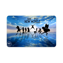 Load image into Gallery viewer, One Piece Monkey D. Luffy, Roronoa Zoro, Sanji, Nico Robin, Tony Tony Chopper Credit Card Skins (4-in-1 Pack)