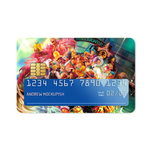 Load image into Gallery viewer, One Piece Monkey D. Luffy, Roronoa Zoro, Sanji, Nico Robin, Tony Tony Chopper Credit Card Skins (4-in-1 Pack)
