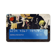 Load image into Gallery viewer, One Piece Monkey D. Luffy, Roronoa Zoro, Sanji, Tony Tony Chopper, Usopp Credit Card Skins (4-in-1 Pack)