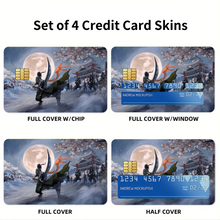 Load image into Gallery viewer, One Piece Roronoa Zoro Credit Card Skins (4-in-1 Pack)