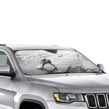 Load image into Gallery viewer, One Punch Man Saitama VS Sea King Car Sunshade
