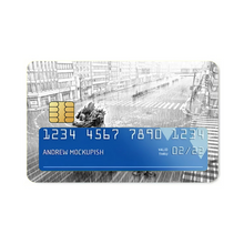 Load image into Gallery viewer, One Punch Man Saitama VS Sea King Credit Card Skins (4-in-1 Pack)