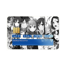 Load image into Gallery viewer, Oregairu - Light Novel Illustrations Credit Card Skins (4-in-1 Pack)