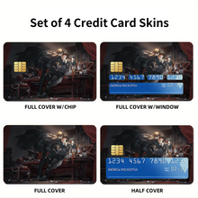 Load image into Gallery viewer, Osamu Dazai & Chūya Nakahara Credit Card Skins (4-in-1 Pack)