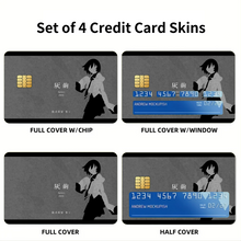 Load image into Gallery viewer, Ougi - Monogatari Scene Credit Card Skins (4-in-1 Pack)