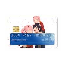 Load image into Gallery viewer, Our Future, Zero Two. Credit Card Skins (4-in-1 Pack)