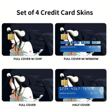 Load image into Gallery viewer, Overlord Albedo Credit Card Skins (4-in-1 Pack)