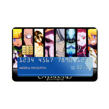 Load image into Gallery viewer, Overlord Albedo, Shalltear Bloodfallen, Demiurge, Sebas Tian Credit Card Skins (4-in-1 Pack)