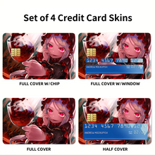 Load image into Gallery viewer, Overlord Shalltear Bloodfallen Credit Card Skins (4-in-1 Pack)
