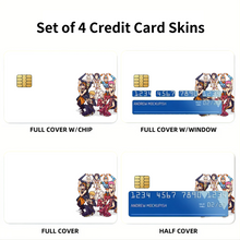 Load image into Gallery viewer, Passione / Vento Aureo Credit Card Skins (4-in-1 Pack)