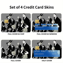 Load image into Gallery viewer, Phantom Troupe Credit Card Skins (4-in-1 Pack)