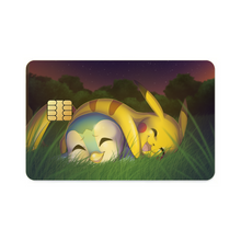 Load image into Gallery viewer, Pikachu and Piplup Credit Card Skins (4-in-1 Pack)