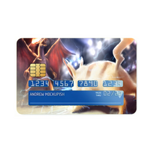 Load image into Gallery viewer, Pikachu Vs Charizard Credit Card Skins (4-in-1 Pack)