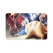 Load image into Gallery viewer, Pikachu Vs Charizard Credit Card Skins (4-in-1 Pack)