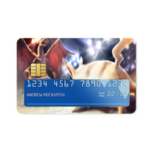 Load image into Gallery viewer, Pikachu Vs Charizard Credit Card Skins (4-in-1 Pack)